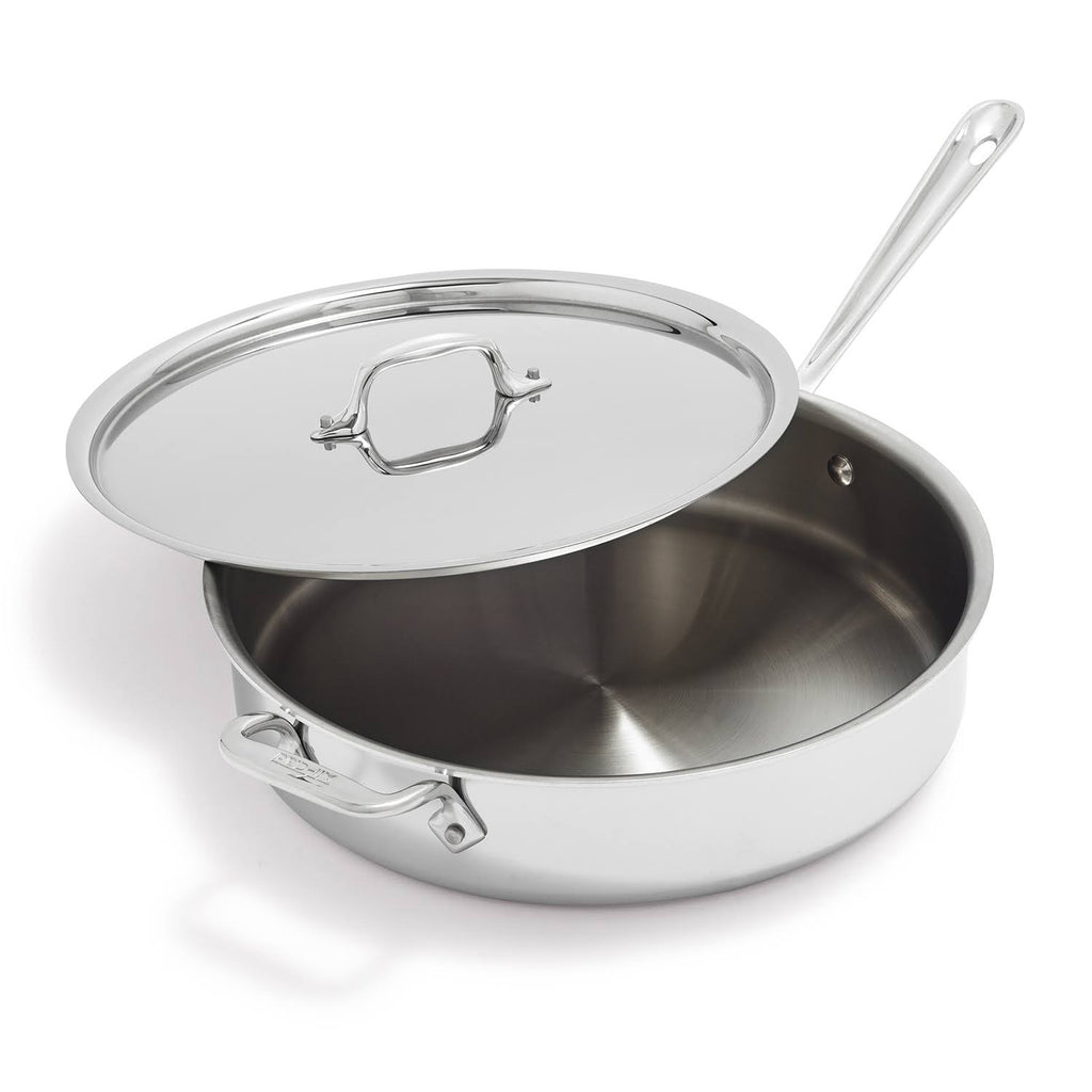 4-Quart Stainless Steel Saute Pan with Lid B5594