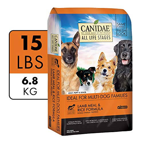 15 lbs Lamb Meal & Rice Dog Dry Food X56856