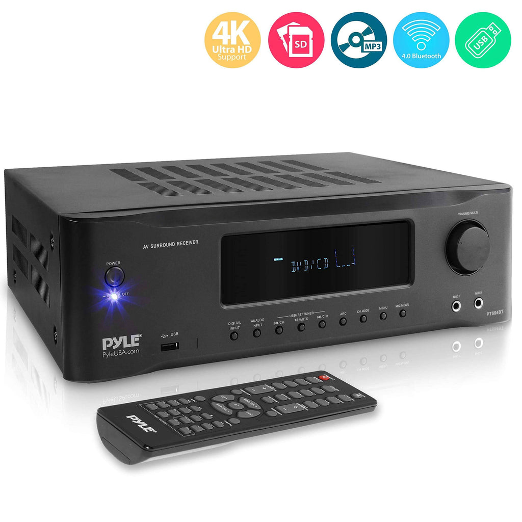 5.2-Channel Hi-Fi Bluetooth Stereo Amplifier 1000 Watt AV Receiver K26023