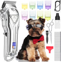 Cordless Pet Grooming Kit, USB Rechargeable Dog Hair Trimmer, Pack of 2 F3286