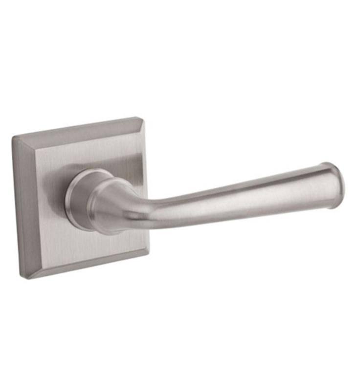 Federal Privacy Door Lever with Square Rose T8132