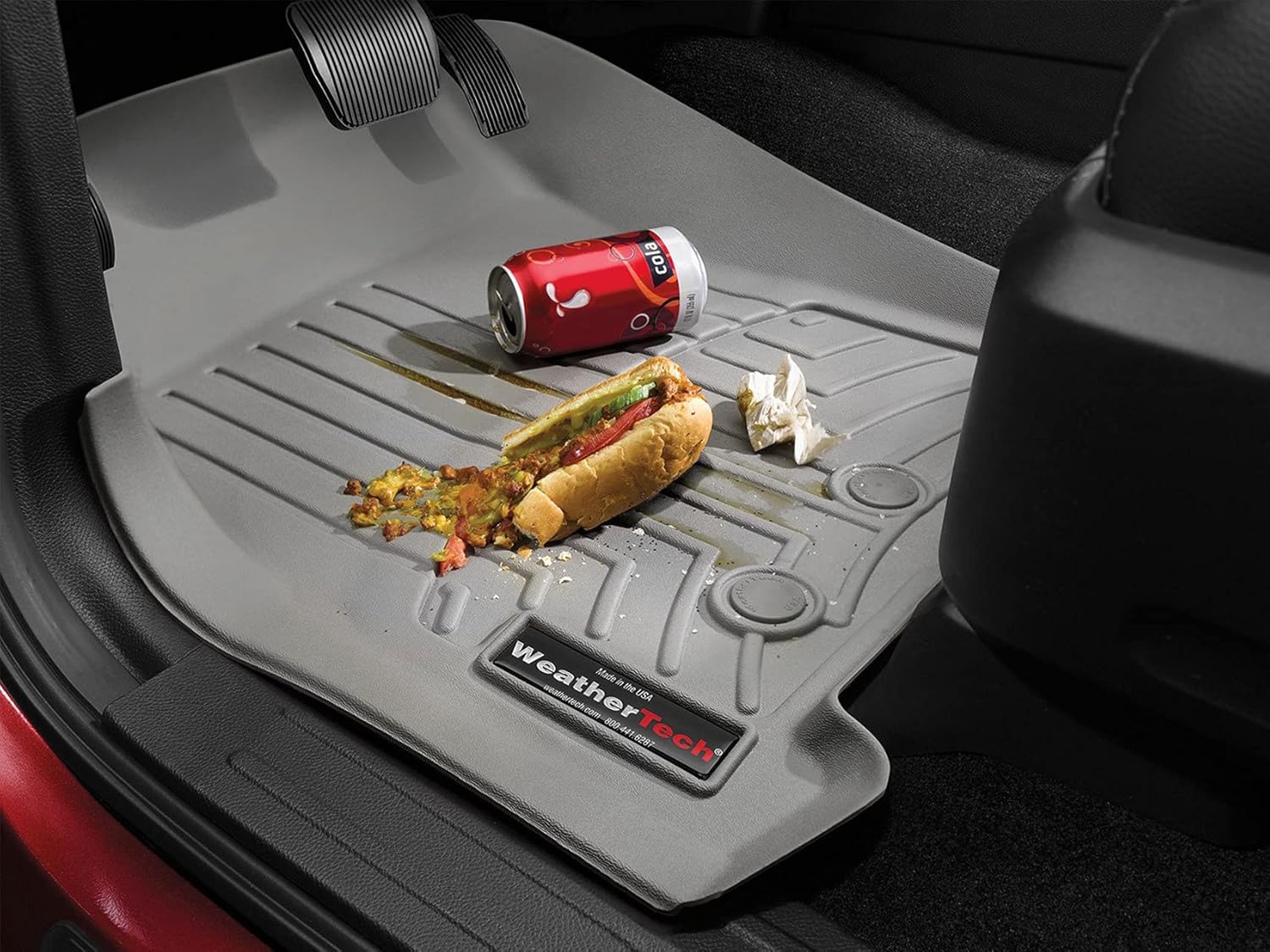 Black FloorLiner for Ford F-150, 1st & 2nd Row F6497