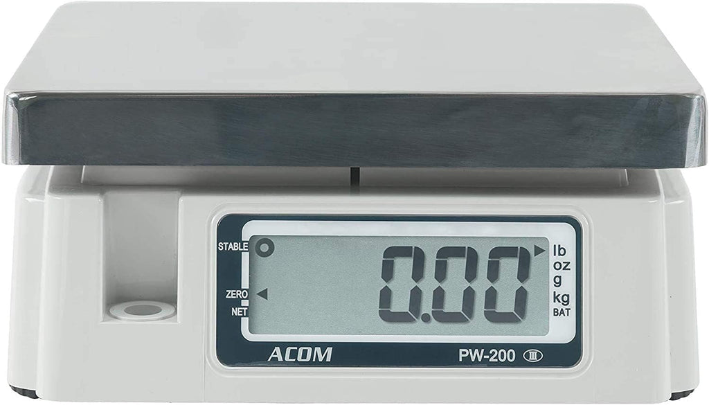 Digital Portion Control Scale, 60lb Capacity, 0.02lb Readability I419
