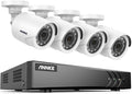 8CH 5MP Wired Security Camera System with 4 x 1080p Outdoor CCTV Bullet Camera Z661324