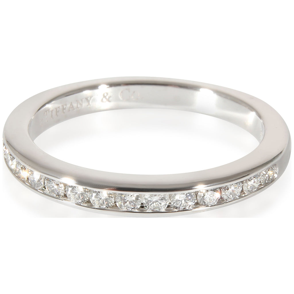Platinum Wedding Band 0.24 CTW Pre-Owned W23414