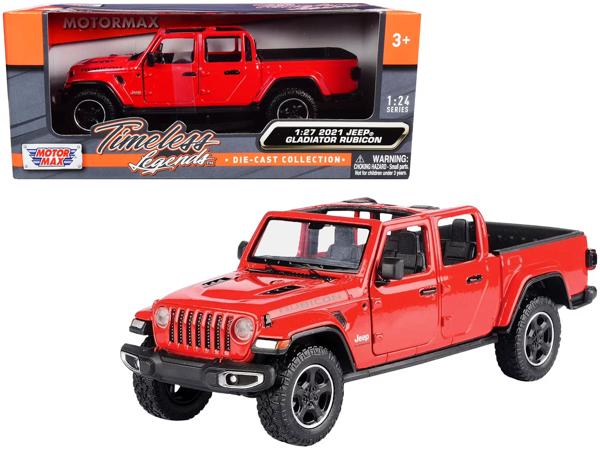 Red Pickup Truck Diecast Model Car N5450