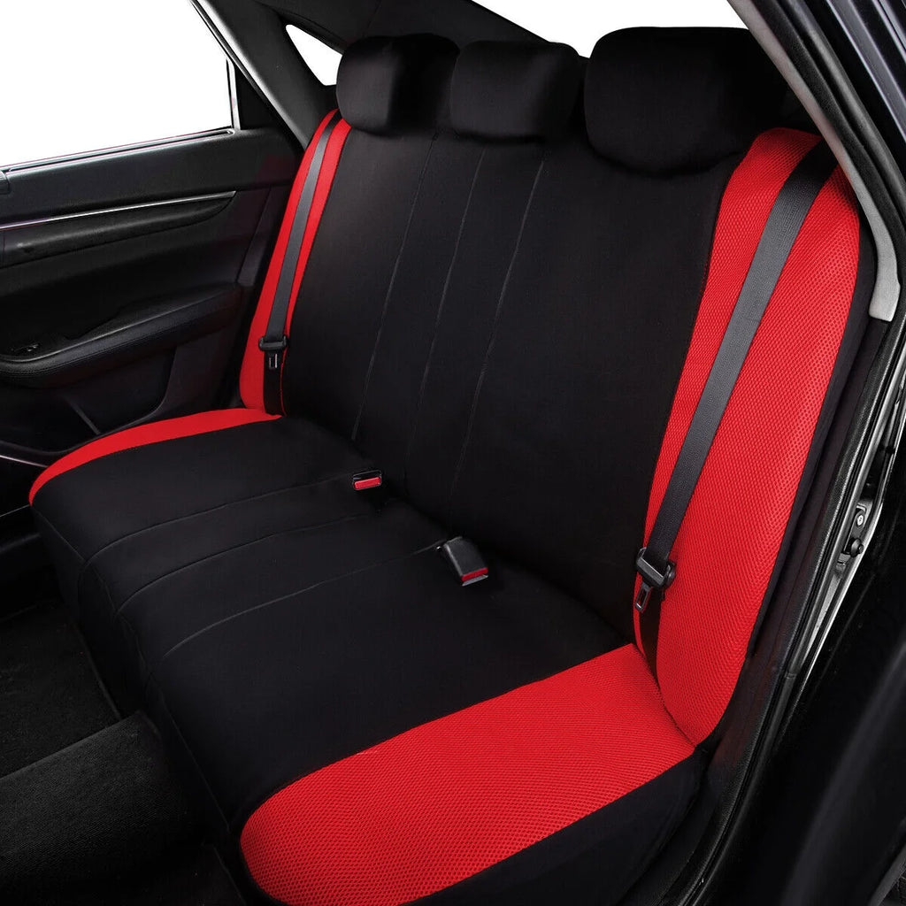 Butterfly Full Set Car Seat Cover Split Air Mesh J277254