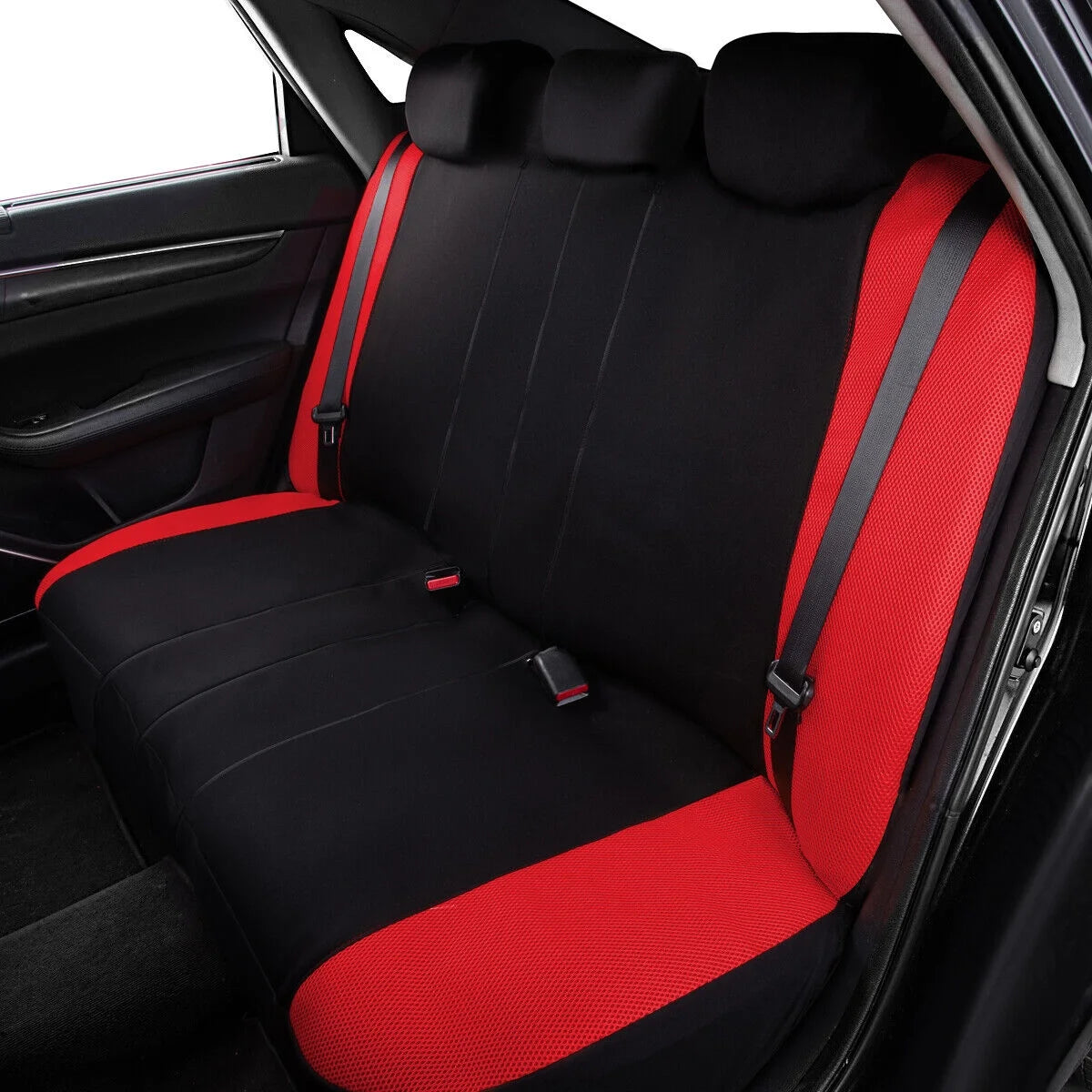 Butterfly Full Set Car Seat Cover Split Air Mesh J277254
