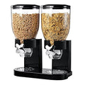 Black Dual Control Dry Food Dispenser S3565
