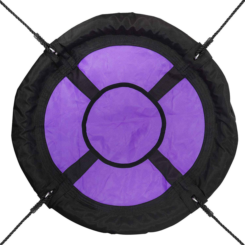 Purple Web Tree Swing with All-Steel Stand Combo E3235