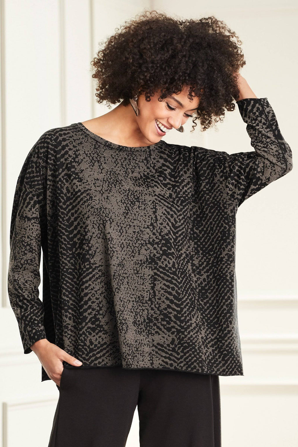Smoke Knit Top F577
