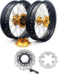 17" Supermoto Wheel Rim Hub Rotors Set Cush Drive B652