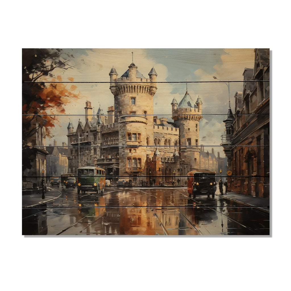 Natural Pine Wood Print X360