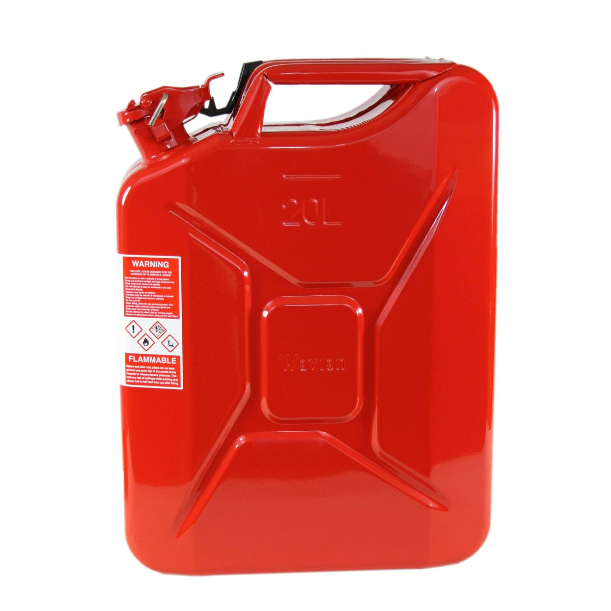 5.3 Gallon Red Fuel Jerry Can with Spout Y8902
