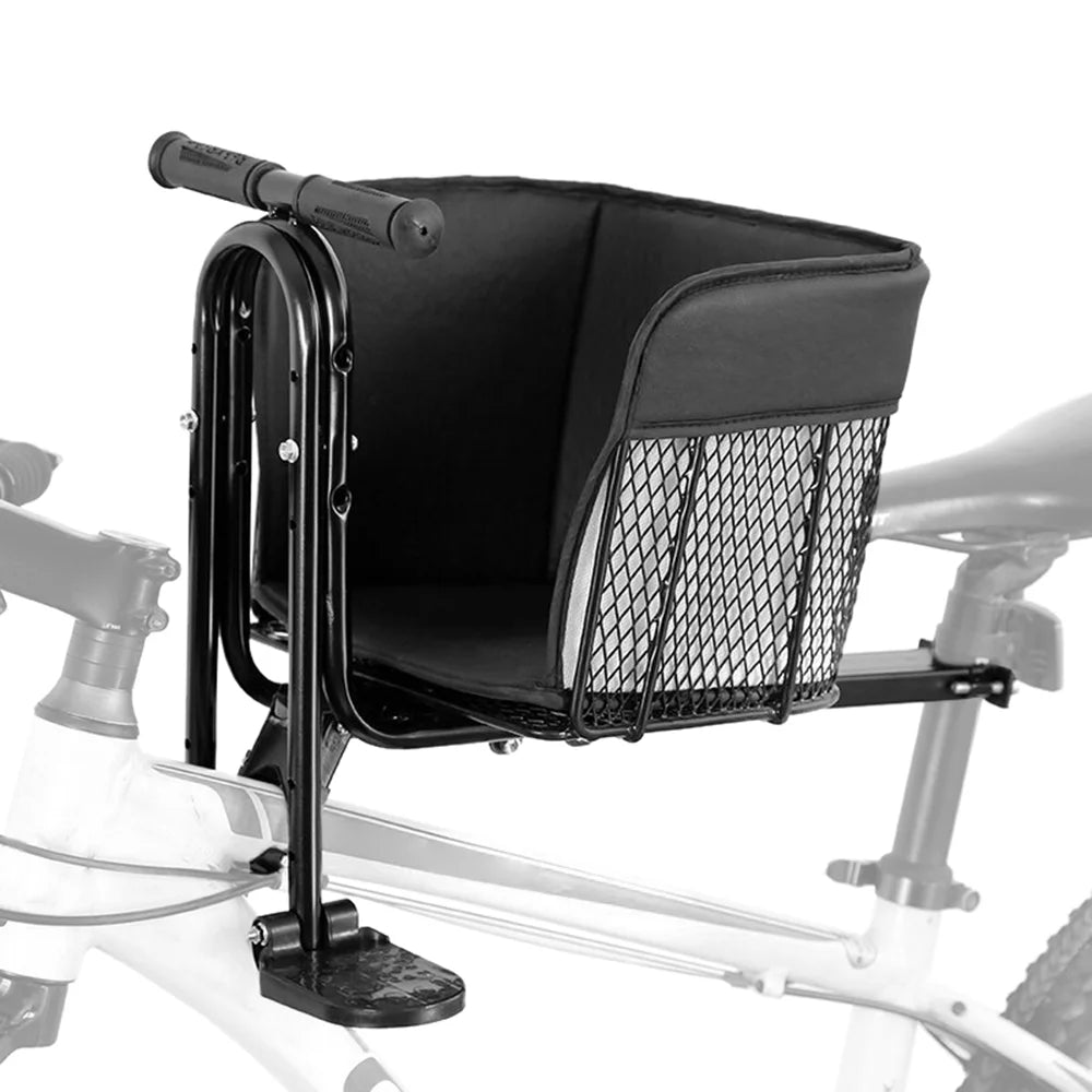 Front Seat Child Saddle with Pedals and Support for MTB Road Bike I41887