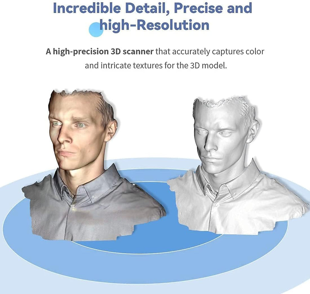 Black 3D Scanner with Turntable U598481