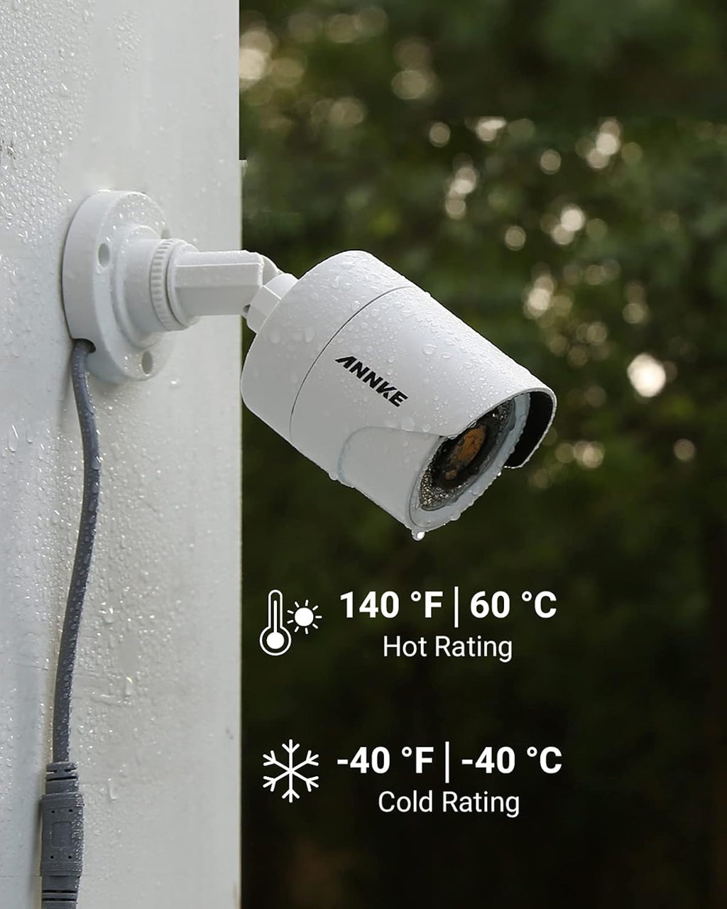 8CH 5MP Wired Security Camera System with 4 x 1080p Outdoor CCTV Bullet Camera Z661324