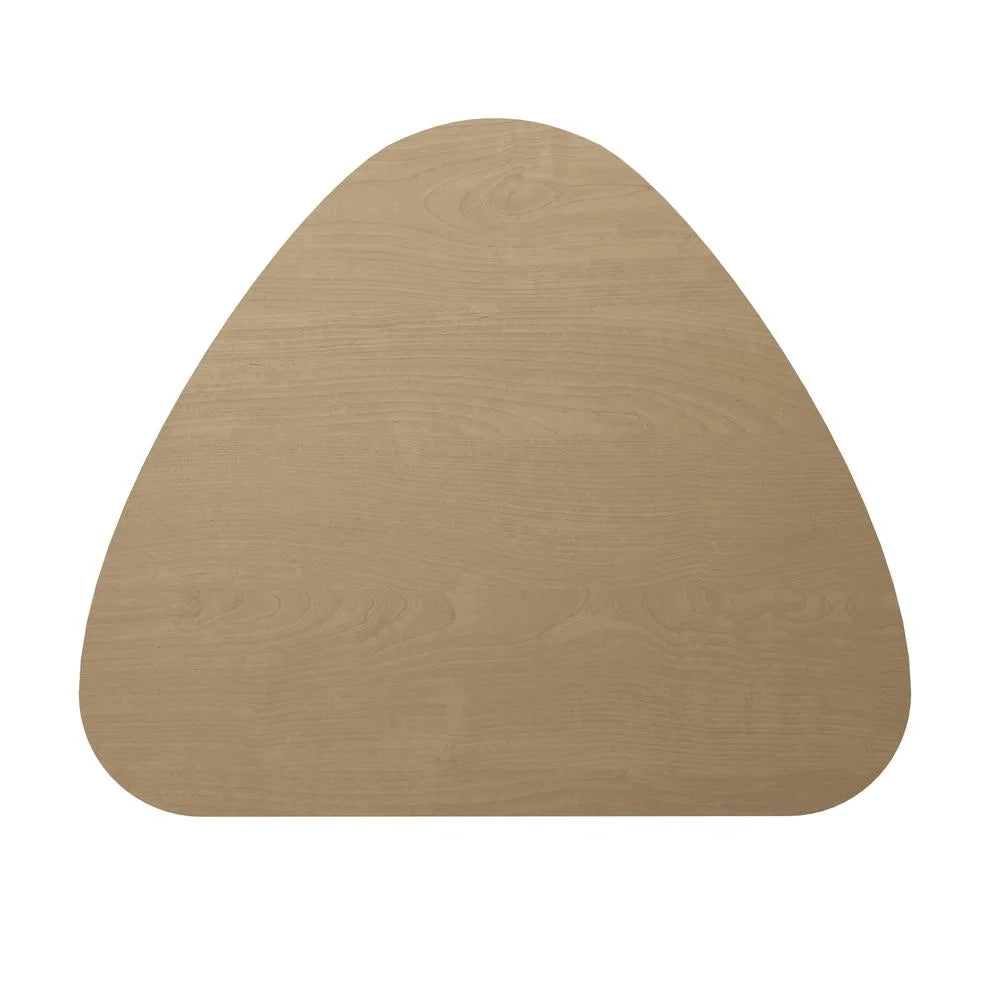 Birch Solid Wood Triangular Table E8410