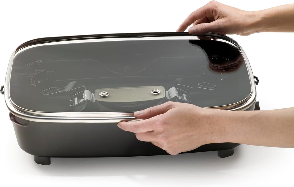 16-inch Black Electric Foldaway Skillet R27501