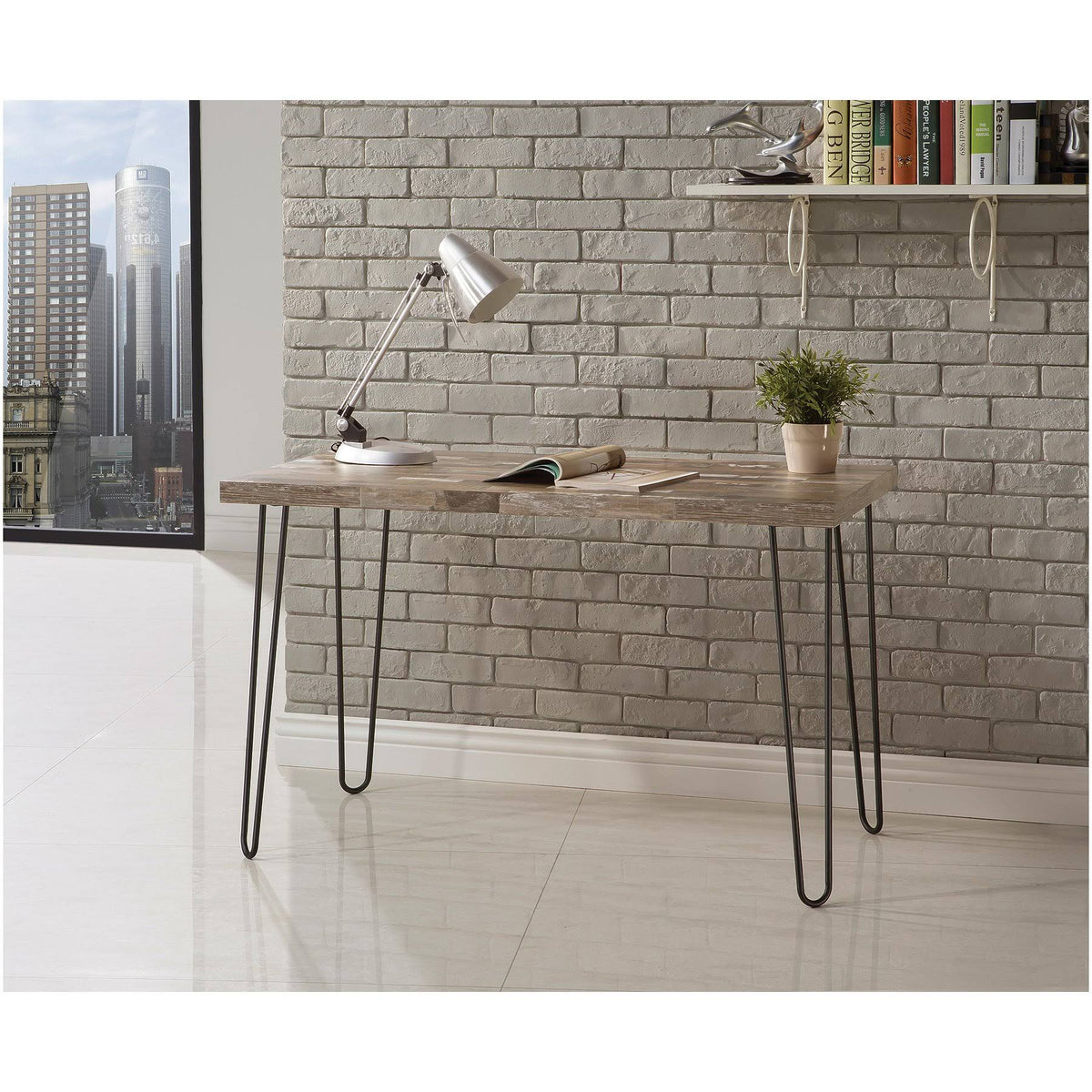 Salvaged Cabin Writing Desk I658954
