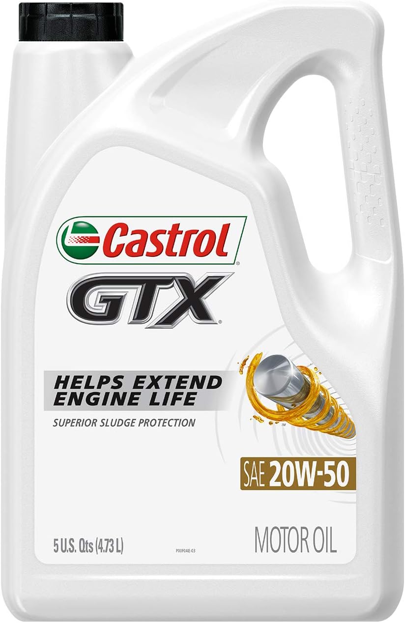 20W-50 Motor Oil 1 Quart 6 Pack Pack of 2 I711190