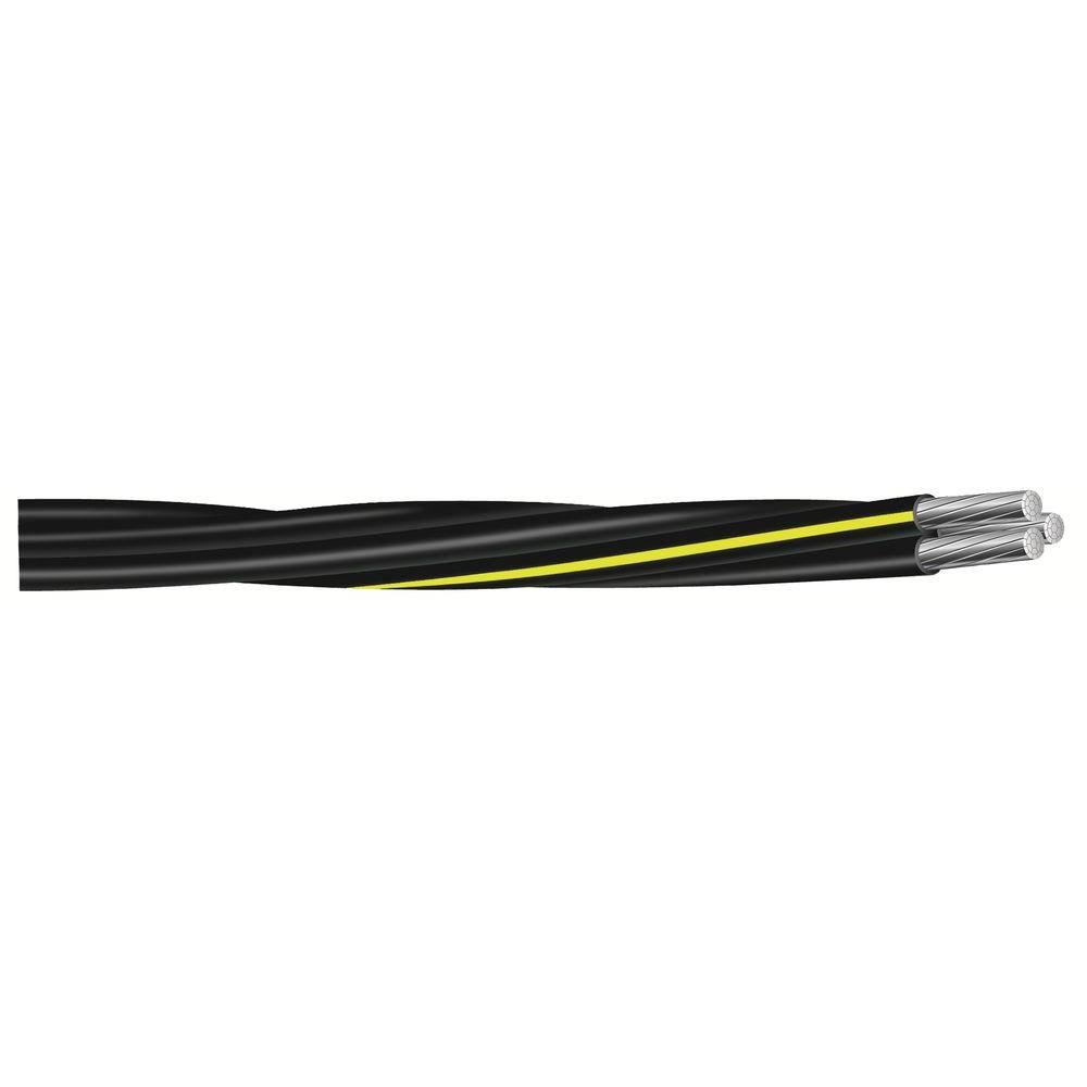 500 ft. 2-2-2 Black Stranded Urd Cable F62692