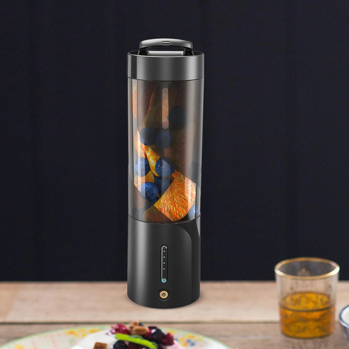 Black Portable Handheld Electric Juicer Blender L823404