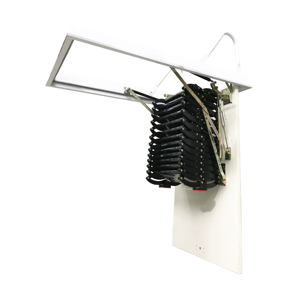 Black 13 Steps Telescopic Ladder Z19621