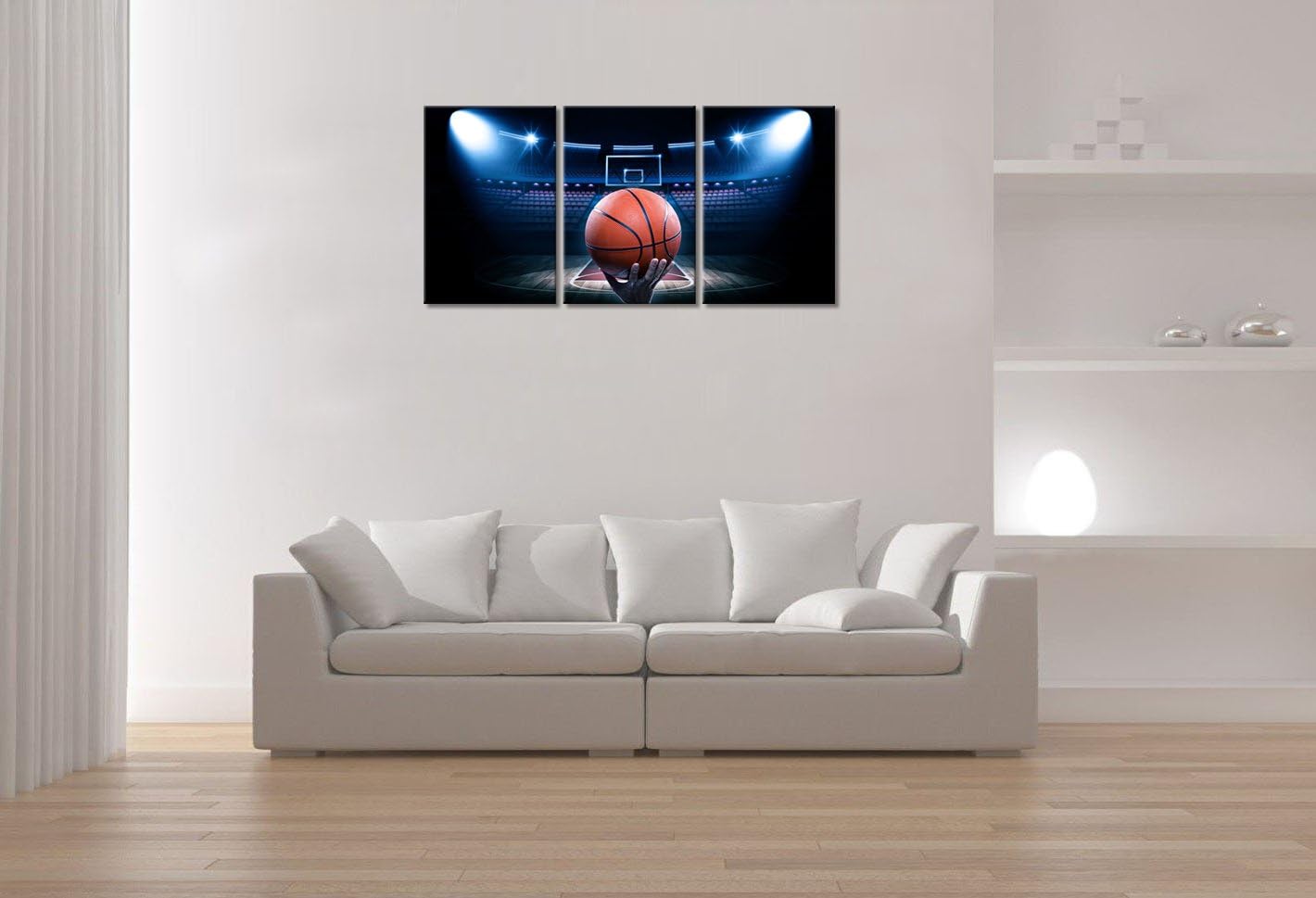 3 Pieces Stretched Canvas Wall Art 16x24x3 Panels C17879