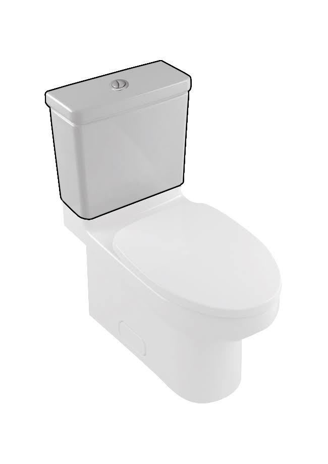 Cistern Single Flush, 1.28 GPF W334