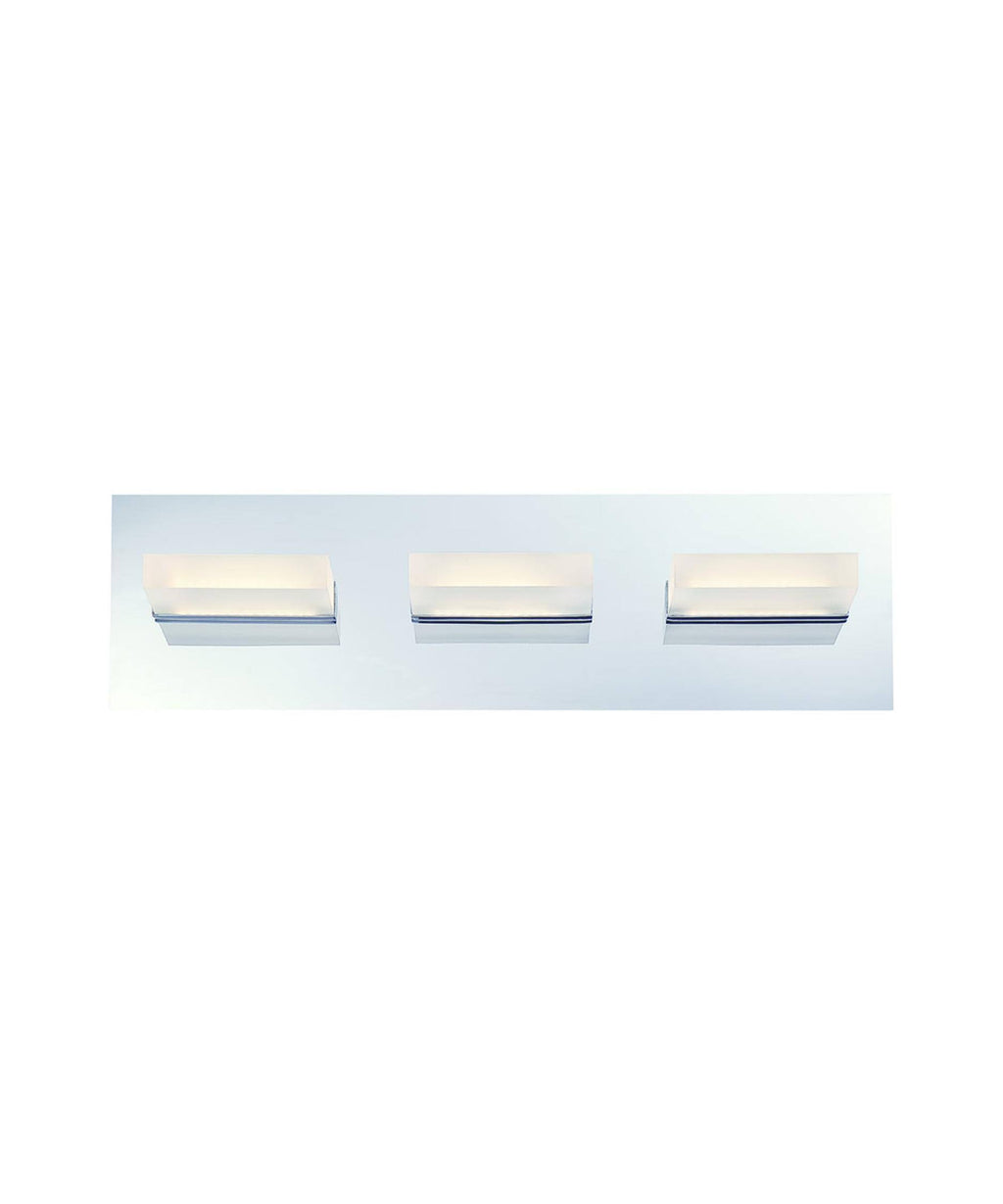 3-Light LED Bathbar, Chrome E539482