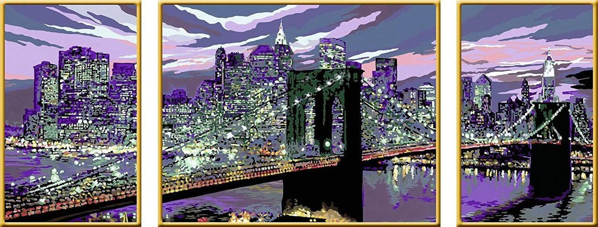 Paint by Numbers Skyline of New York Z572693