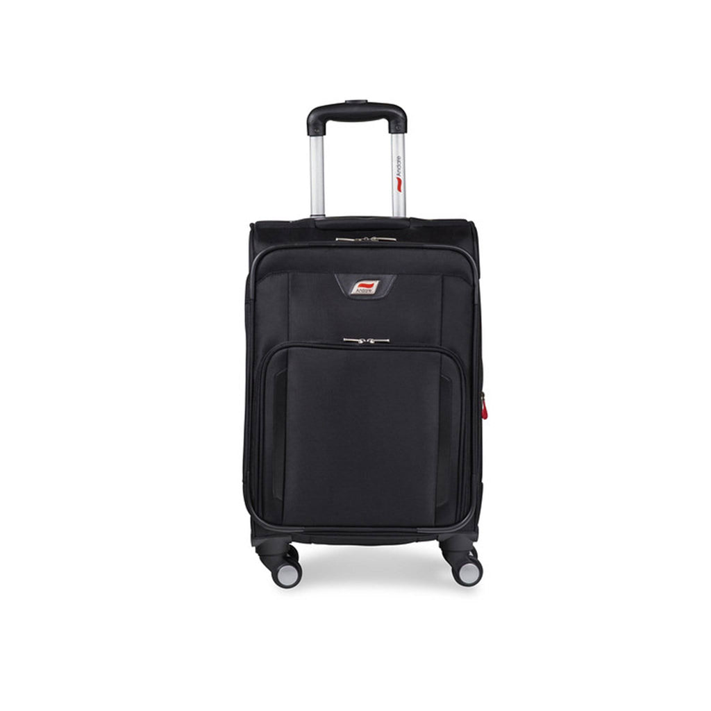24-Inch Expandable Spinner Suitcase (Black) G765