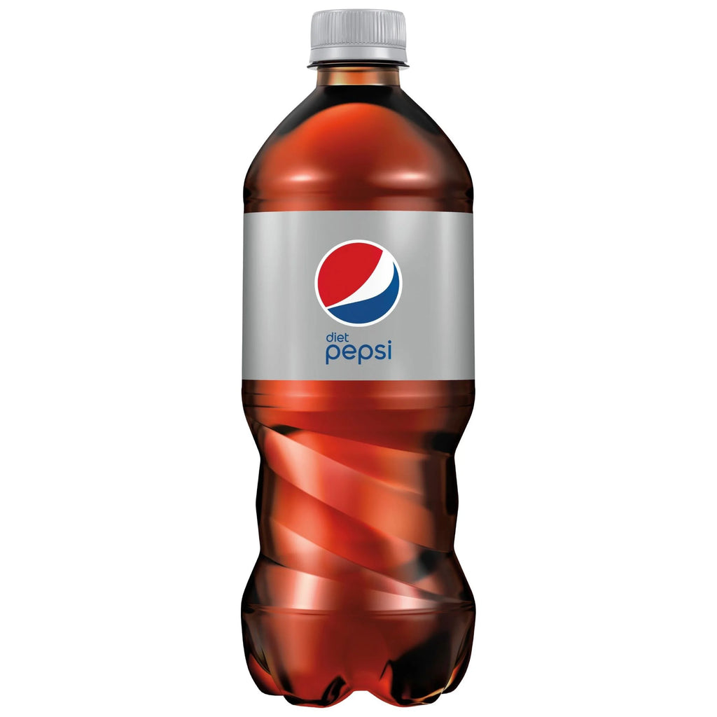 12 Pc Diet Pepsi Soda 20oz Bottles I26953