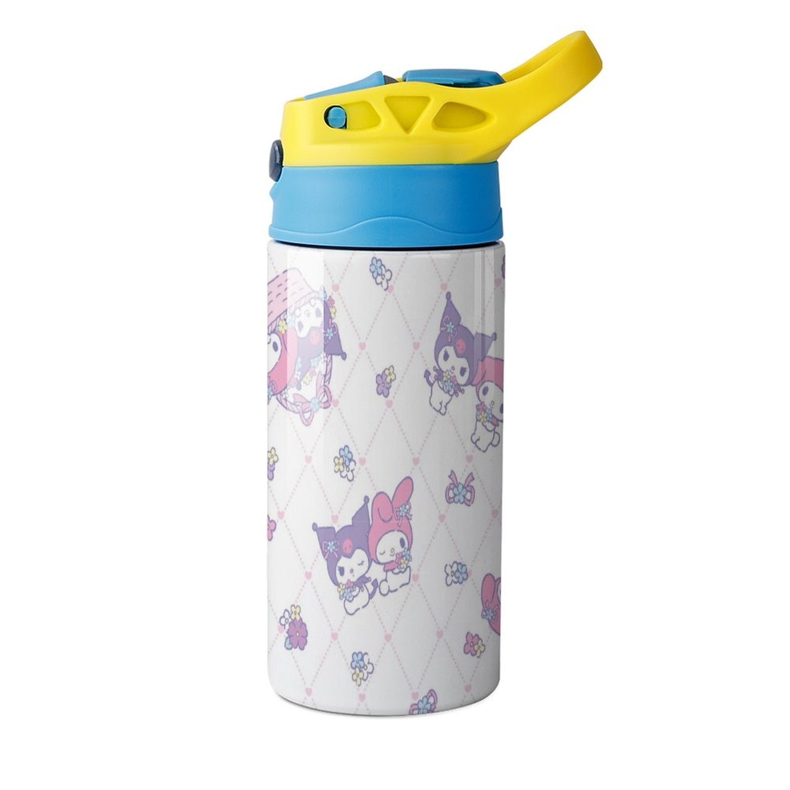 Stainless Steel Water Bottle with Straw K854