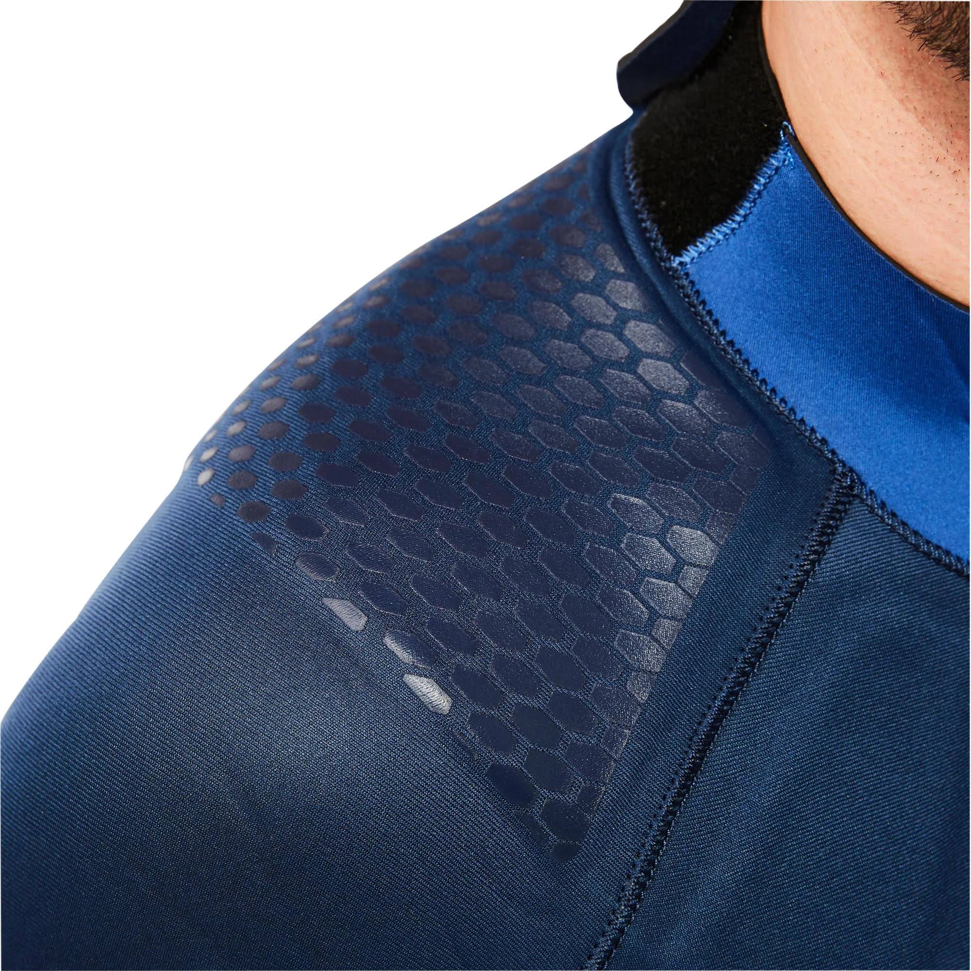 Men's Scuba Diving 3 mm Wetsuit Dark Blue, Size Small H417815