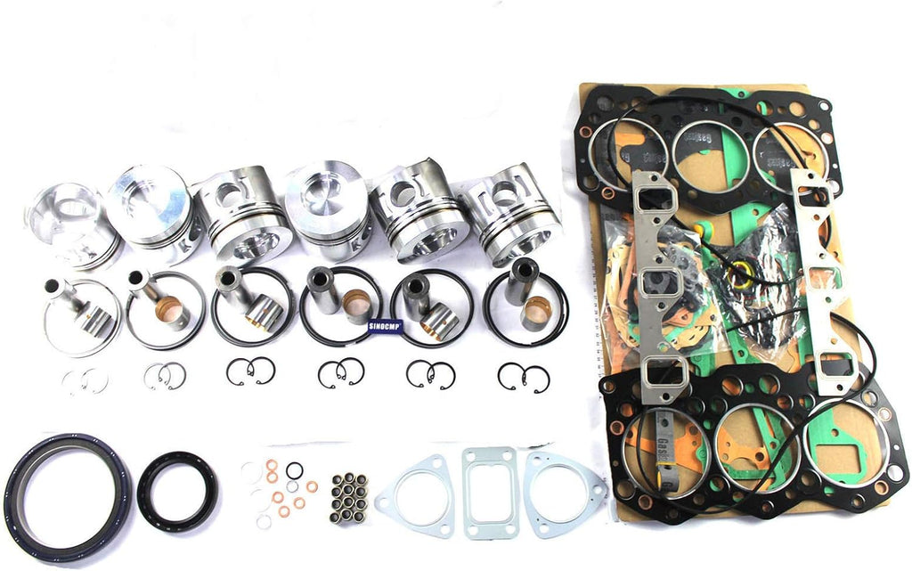 Engine Rebuild Kit Gasket Kit for Mitsubishi S6K S6KT Excavator S179