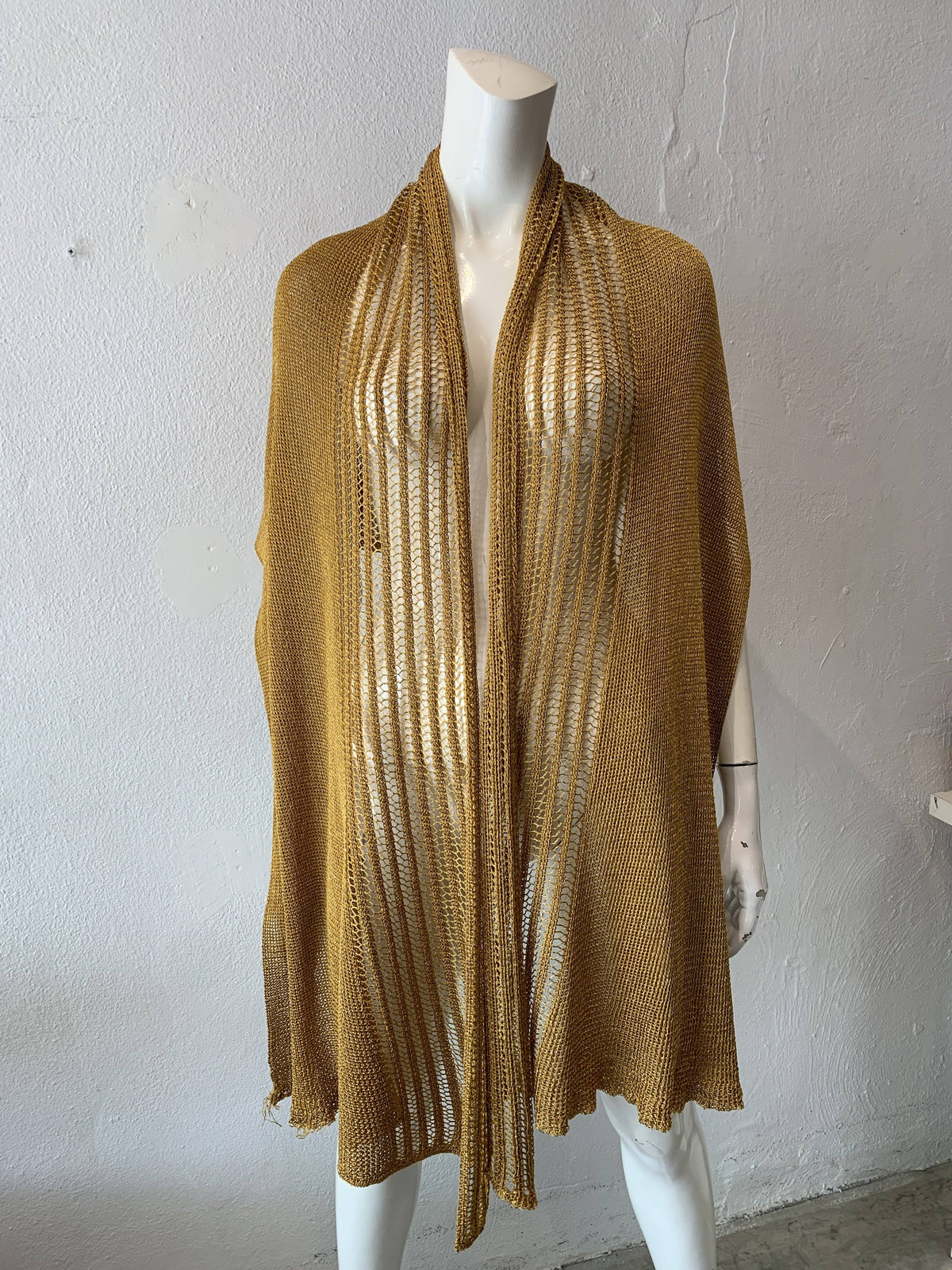 Golden Butterfly Scarf L30441