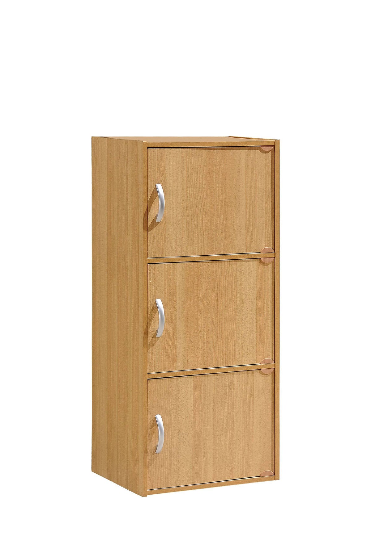 3-Door Storage Cabinet, Beech Q586406