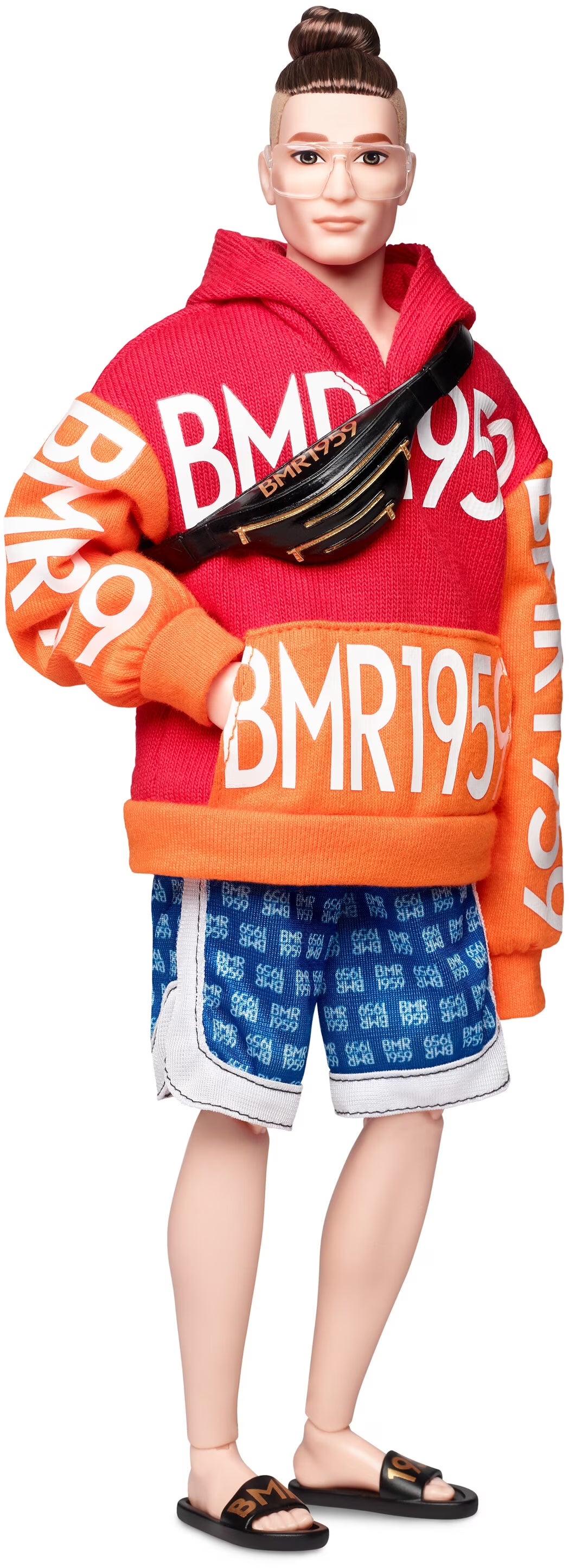 Bold Logo Hoodie & Basketball Shorts R584179