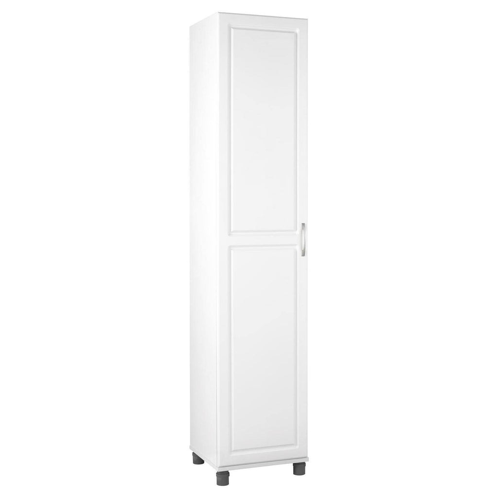White Storage Cabinet M349