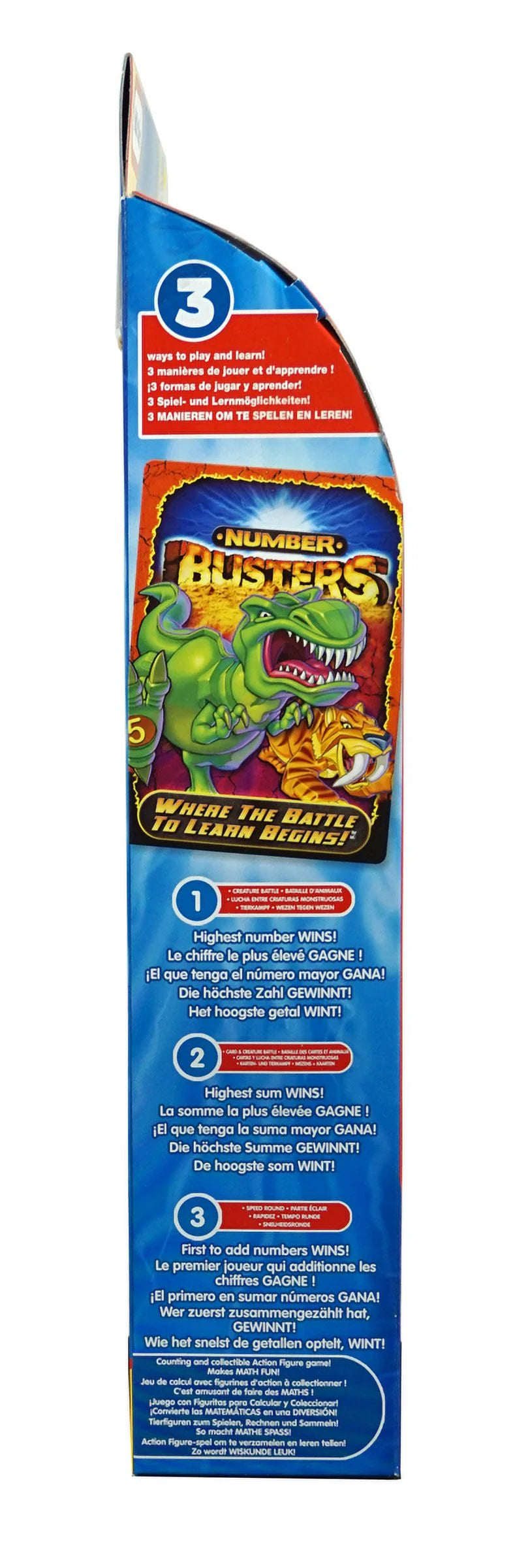 Numbers Busters Deluxe Starter Set of 10 Figures W4351