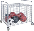 Metal Rolling Multi Sports Ball Storage Cart V39742