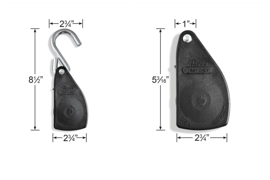 Rope Ratchet Hook 8 ft Polypropylene P33443