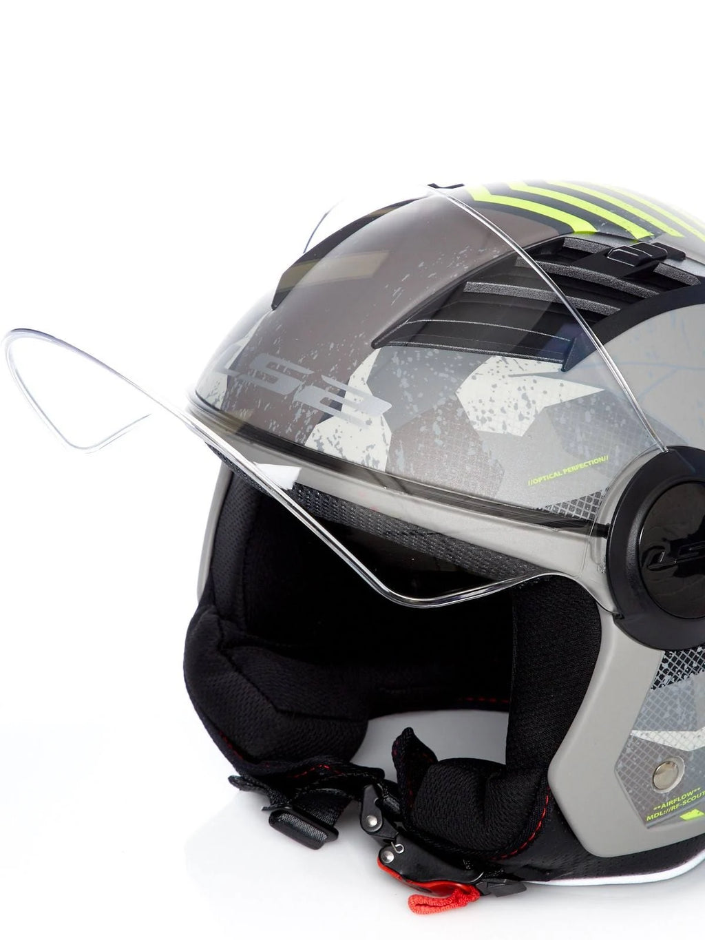 Matt Titanium Yellow Camo Helmet M61159