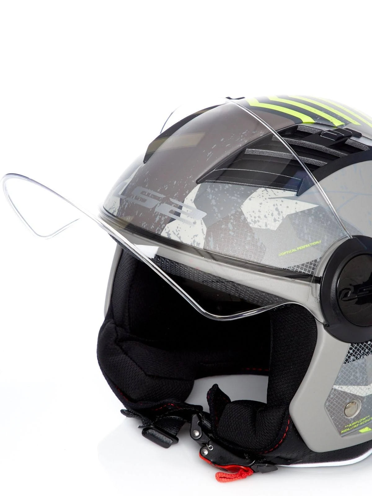 Matt Titanium Yellow Camo Helmet M61159