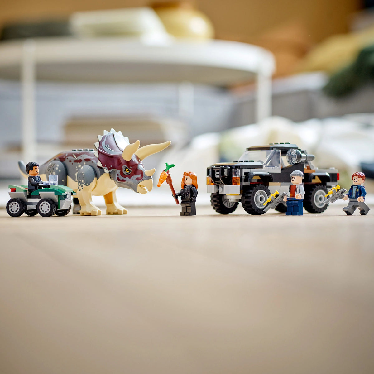 LEGO Jurassic World Dino Combo Pack 66774 Toy Value Pack, 2 in 1 Triceratops and Velociraptor Gift Set, Jurassic World Toy with Dinosaur and Truck Toys, Christmas Gift for Kids Ages 7 and Up Y95618