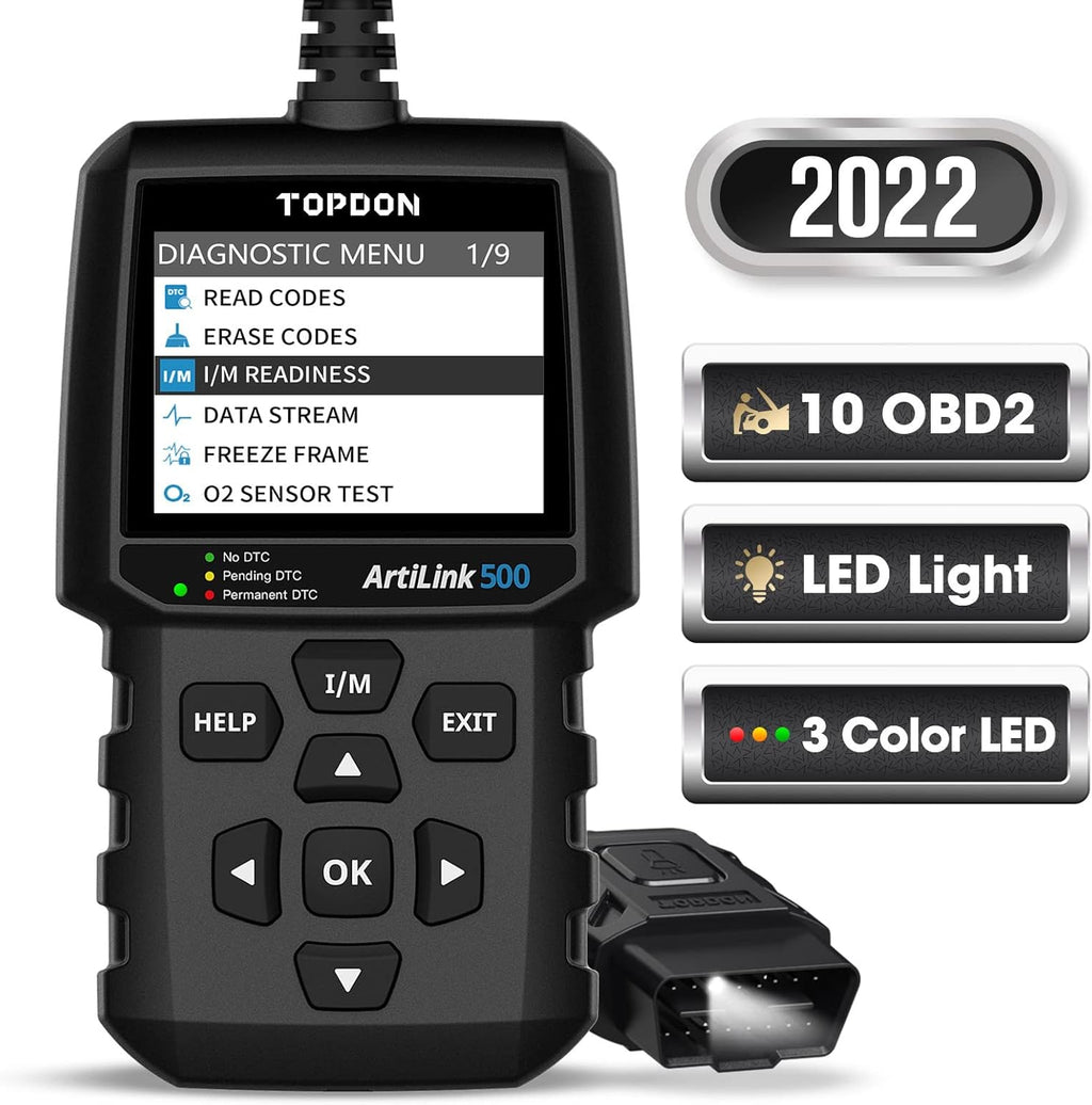 OBD2 Scanner Vehicle Diagnostic Tool with LED Light K8848