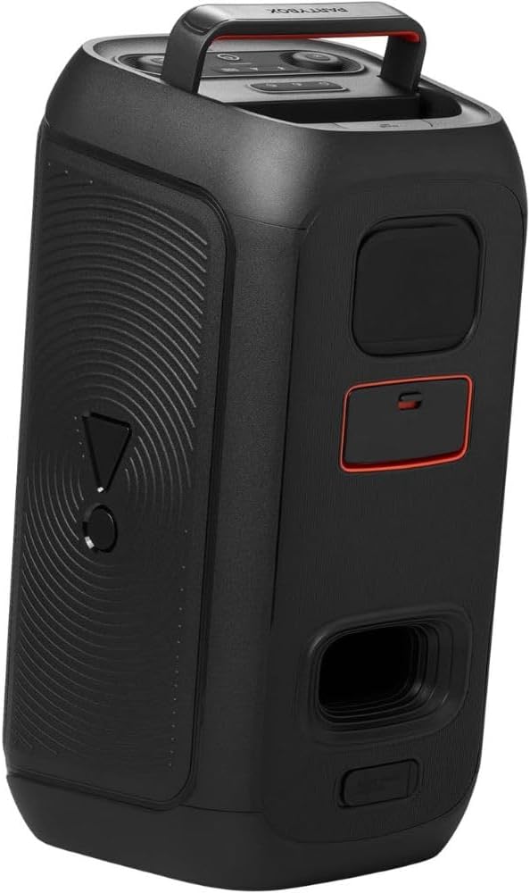 Black Portable Speaker with Foldable Handle E882553