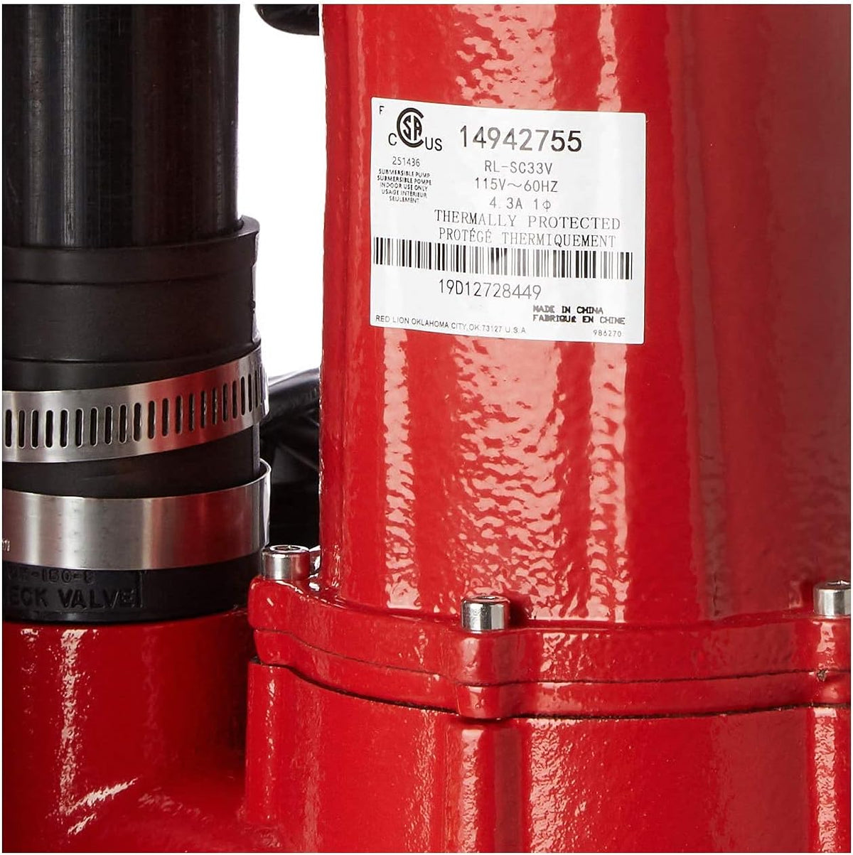1/3 HP Dual Automatic Cast Iron Sump Pump System with 10-Foot Power Cord A5307
